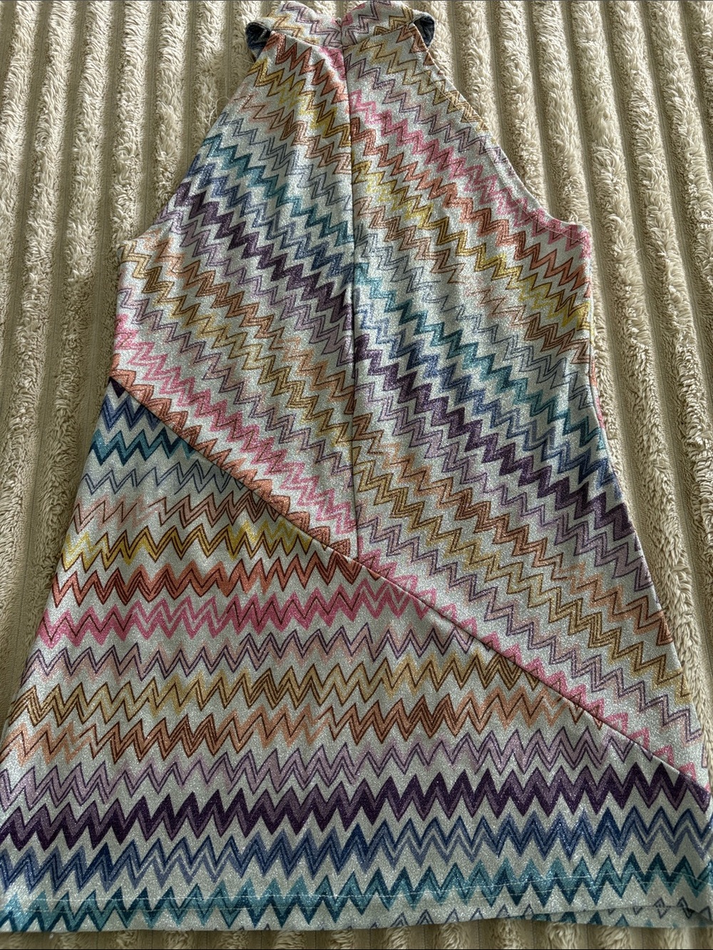 Missoni inspired zigzag mini dress - Picture 5 of 6